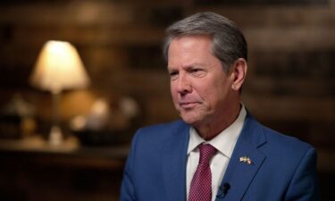 Georgia Gov. Brian Kemp speaks with CNN on Tuesday