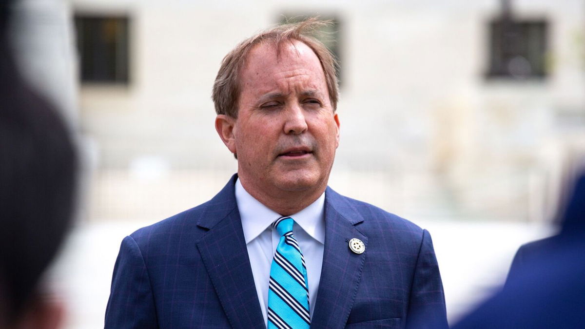 <i>Bryan Olin Dozier/NurPhoto/Shutterstock via CNN Newsource</i><br/>Texas Attorney General Ken Paxton sues a nonprofit that helps migrants