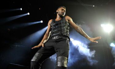 Usher performs at The O2 Arena on February 2