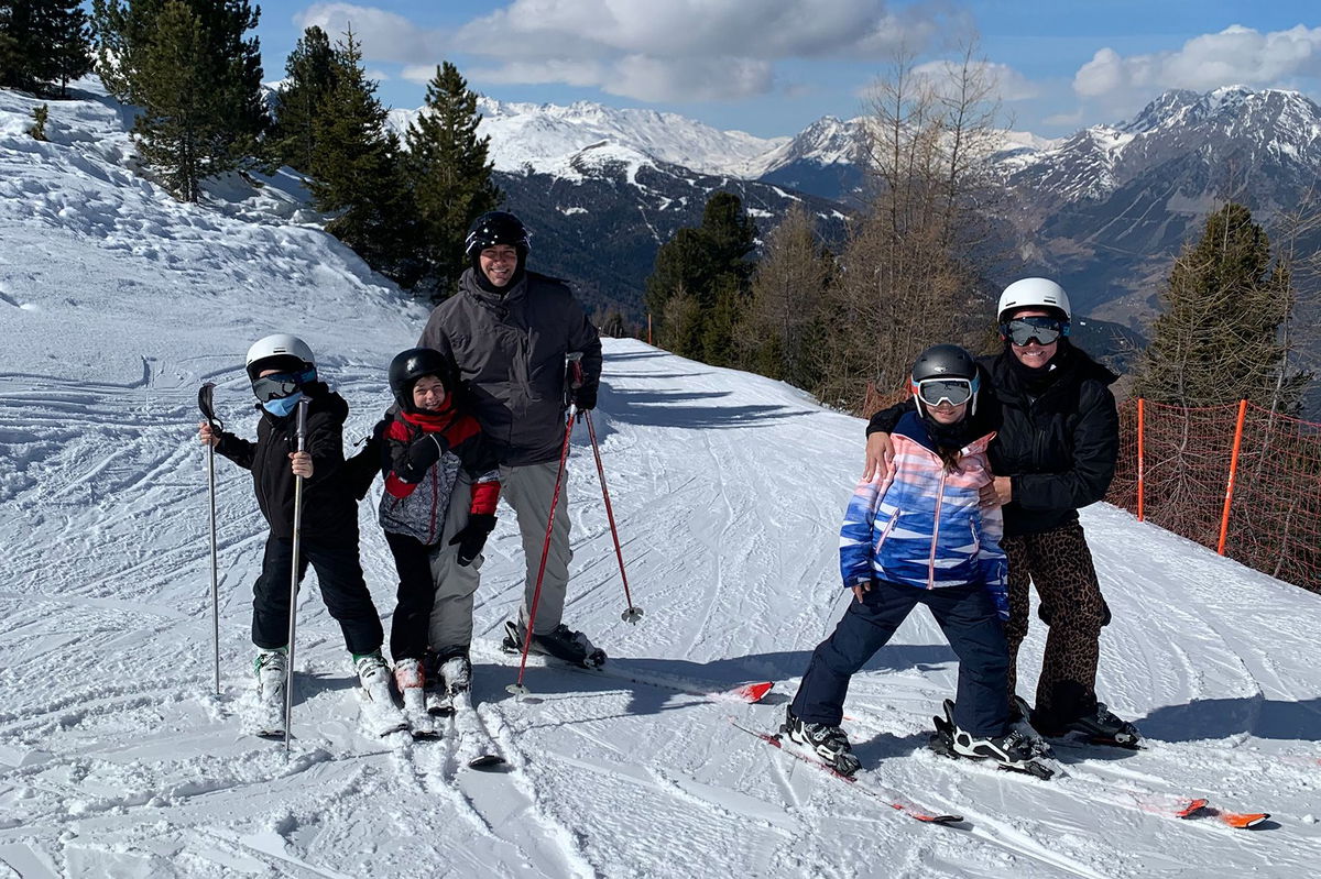 <i>mbbirdy/E+/Getty Images</i><br/>A young skier zips downhill at Zermatt ski resort in Switzerland with the Matterhorn in the background. North Americans might be surprised at how affordable a European ski vacation can be.