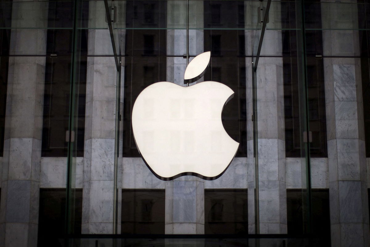 Apple cancels work to make an electric car, reports say, and seen here, is the Apple store on 5th Avenue in the Manhattan borough of New York City in 2015.