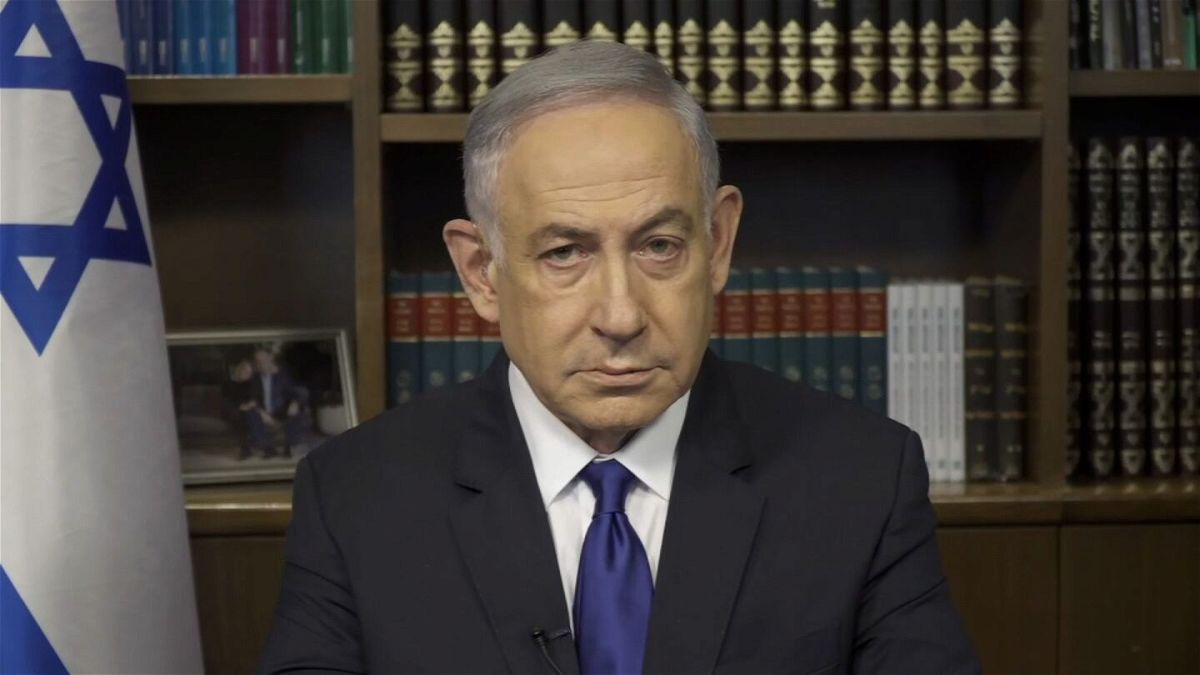 <i>CNN via CNN Newsource</i><br/>Israeli Prime Minister Benjamin Netanyahu gave an interview with CNN's Dana Bash on Sunday.