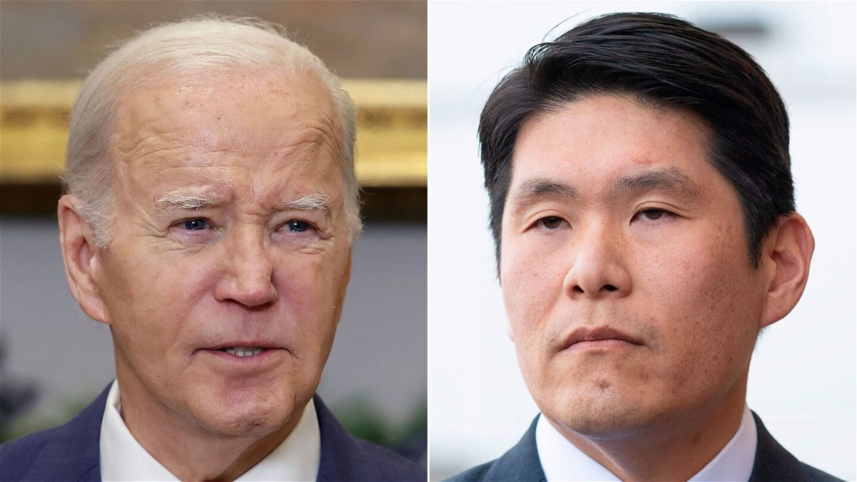 <i>Getty Images via CNN Newsource</i><br/>Robert Hur testified about his investigation into President Joe Biden's mishandling of classified documents.