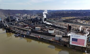 United States Steel Mon Valley Works Clairton Plant in Pennsylvania
