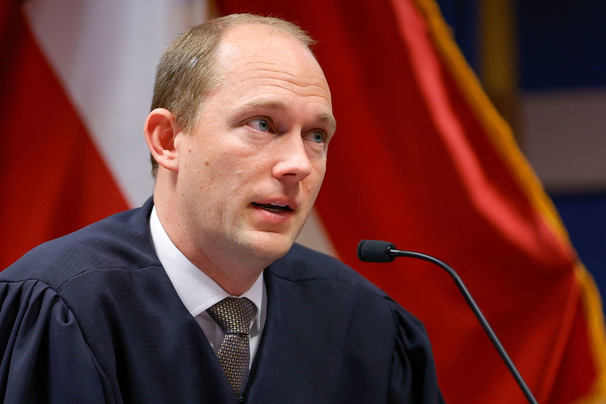 <i>Alex Slitz/Pool/Getty Images/File via CNN Newsource</i><br/>Fulton County Superior Judge Scott McAfee