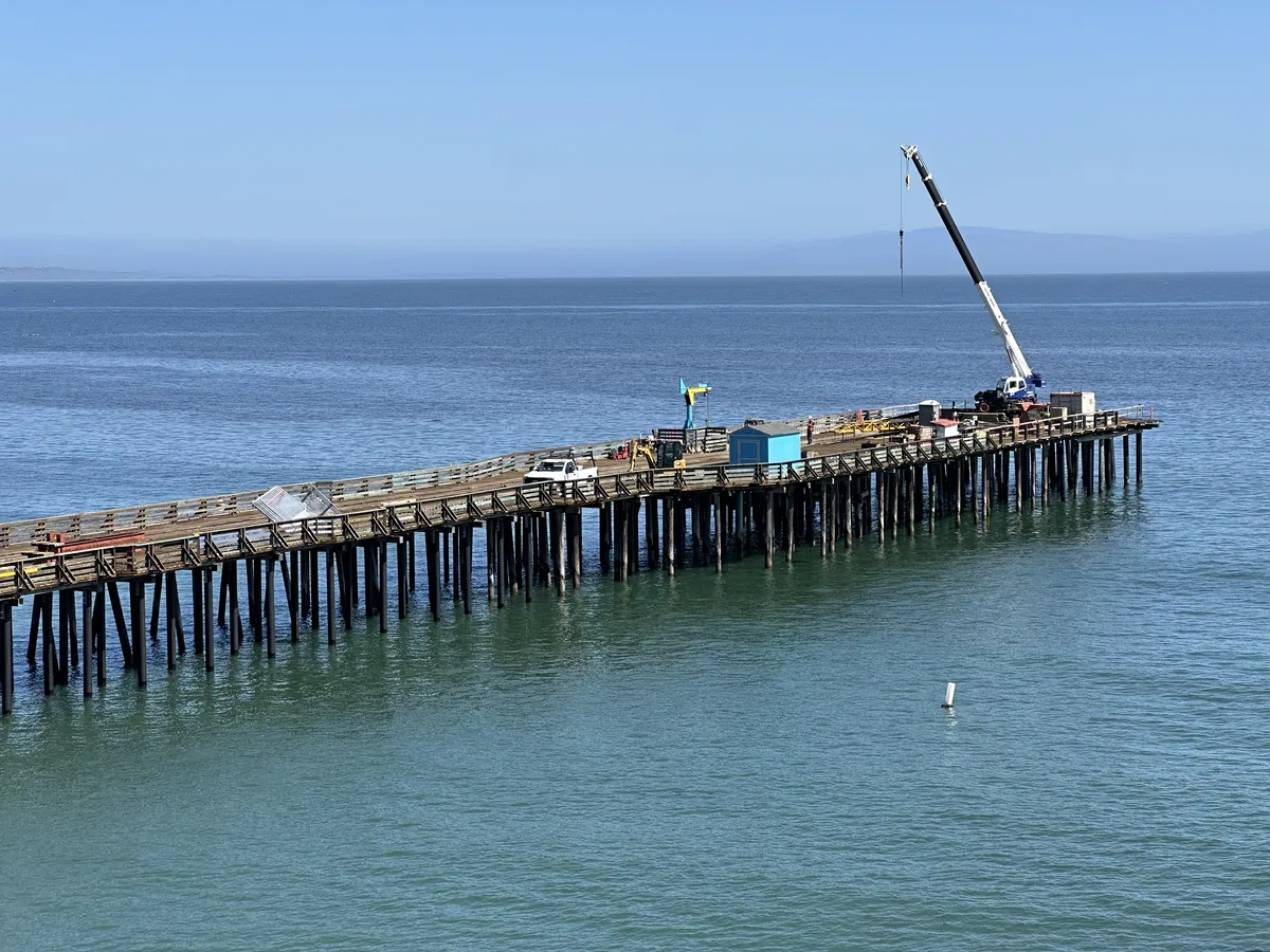 capitola wharf, reconstruction, wharf master plan