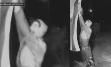 The Davis Police Department opened a hate crime investigation as they search for a suspect believed to have vandalized two Israeli flags at homes in east Davis.