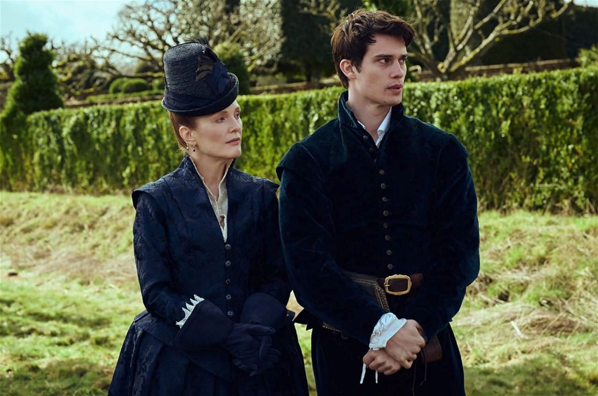 <i>Hera Pictures/SKY Studios via CNN Newsource</i><br/>Julianne Moore and Nicholas Galitzine play mother and son in 