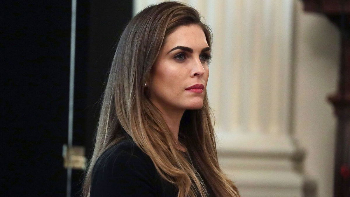 <i>Alex Wong/Getty Images/File via CNN Newsource</i><br/>Hope Hicks