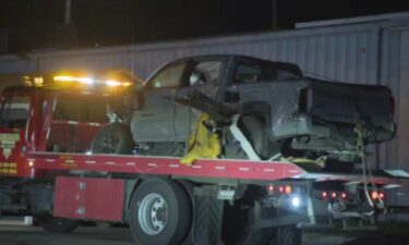 A pickup truck driver was taken to the hospital after crashing through the roof of a jewelry store in Butler County