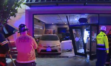 A driver mistakes the gas pedal for brakes and smashes into West Sacramento restaurant Oishii Teriyaki Sushi.