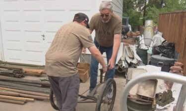 The 10th Mountain Division Living History Group says their trailer was stolen in Englewood on April 13. It was full of tens of thousands of dollars worth of authentic WWII artifacts and memorabilia the group uses to preserve and share the history of the military skiers and mountaineers who trained in Colorado during World War II.