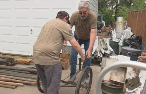 The 10th Mountain Division Living History Group says their trailer was stolen in Englewood on April 13. It was full of tens of thousands of dollars worth of authentic WWII artifacts and memorabilia the group uses to preserve and share the history of the military skiers and mountaineers who trained in Colorado during World War II.