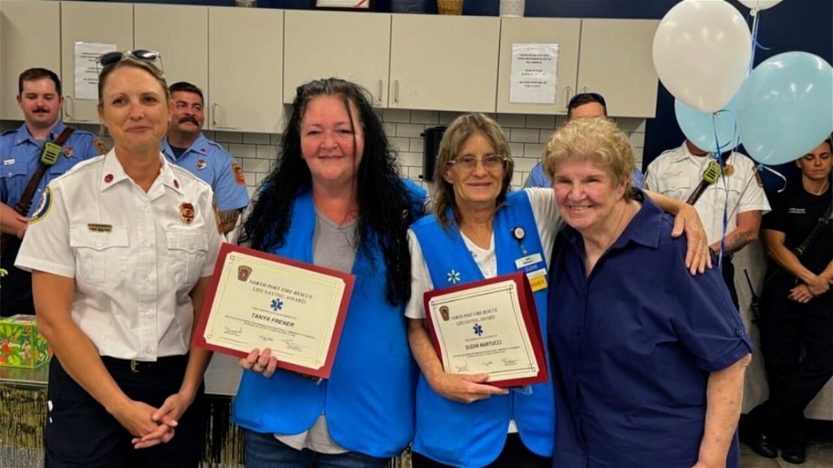 North Port Walmart employees brought a customer back to life after her heart stopped in the store.