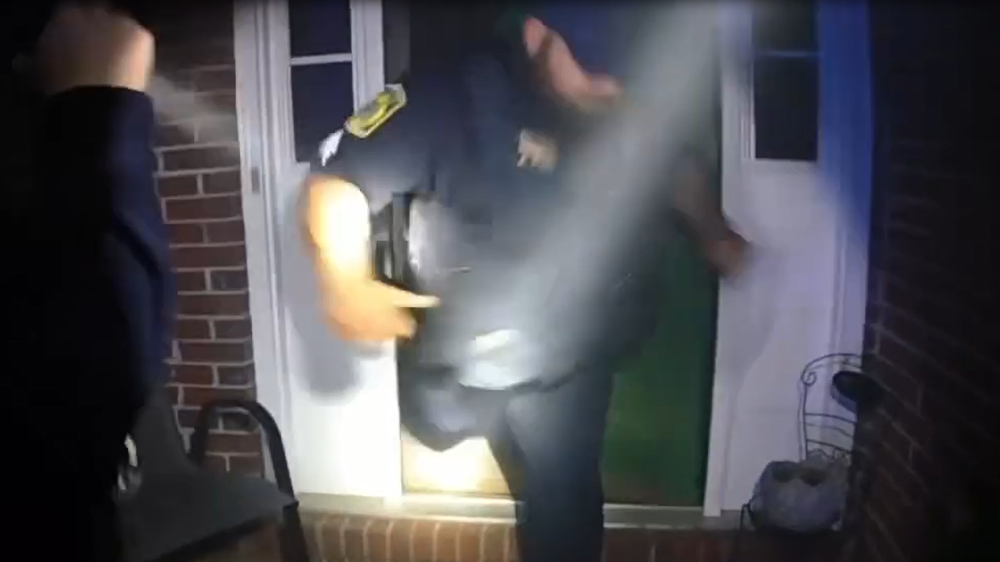 <i>Georgia Police Department/WJCL via CNN Newsource</i><br/>Video released by a Georgia police department shows how officers were able to save an elderly woman from a house fire.