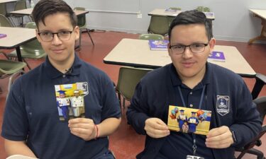 Joshua (left) and Joseph (right) Garcia have reached a major milestone: they are graduating from St. Anthony School as the salutatorian and valedictorian of their class