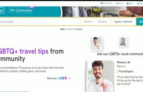 A tech start up is trying to help make travel safer for the LGBTQ+ community with a platform described as the world's largest short-term vacation rental marketplace for gay travelers.