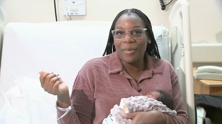 <i>WPVI via CNN Newsource</i><br/>Andrenna Reid thought she would be able to make it to the hospital when she began having contractions over the weekend. But in a dramatic turn of events