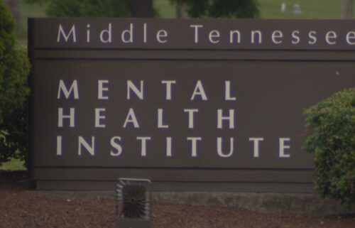 A sign out in front of the Middle Tennessee Health Institute on Stewart's Ferry Pike.