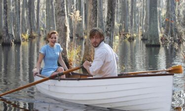 Rachel McAdams and Ryan Gosling are seen here in "The Notebook."