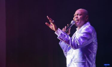 Alexander Morris of The Four Tops performs at Admiralspalast in October 2022 in Berlin