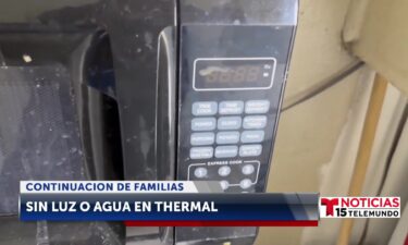 Seguimiento de familias afectadas sin electricidad o agua en Thermal