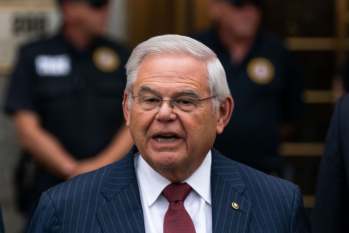 <i>Adam Gray/Getty Images via CNN Newsource</i><br/>Sen. Bob Menendez