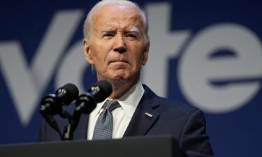 US President Joe Biden seen in Las Vegas