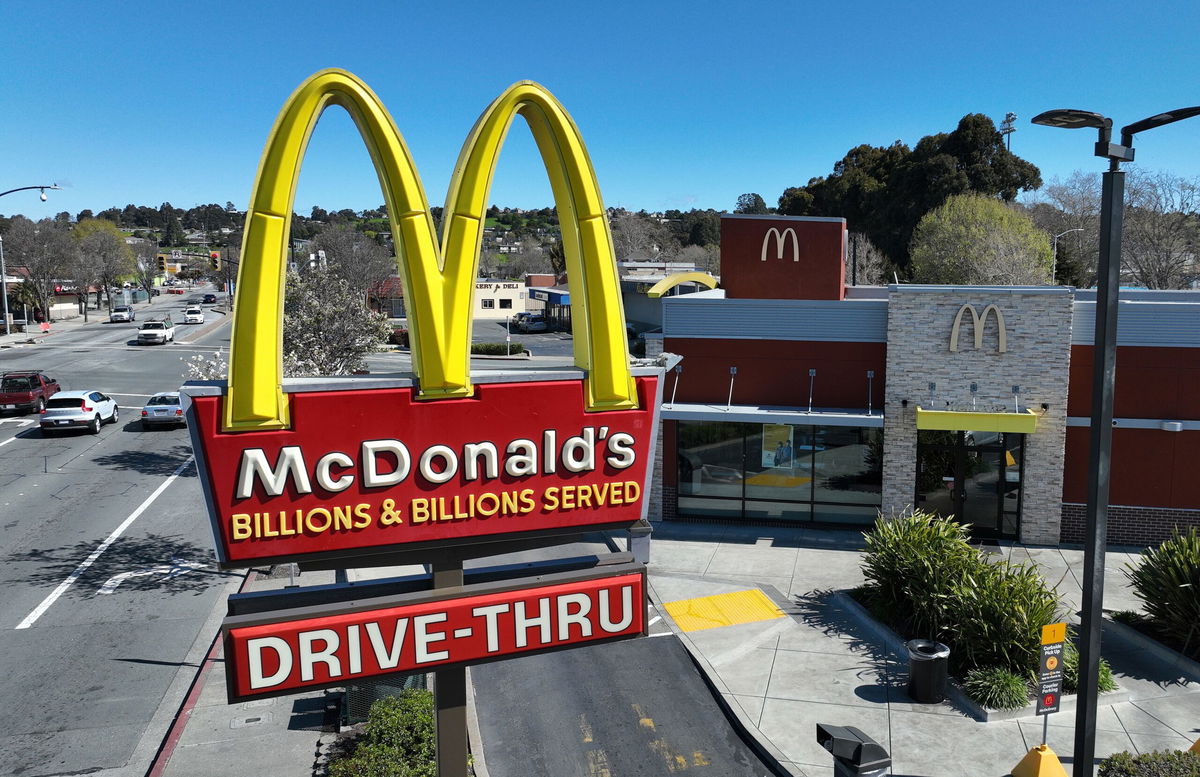 <i>Justin Sullivan/Getty Images/File via CNN Newsource</i><br />McDonald’s