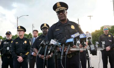 Milwaukee Police Chief Jeffrey Norman speaks during a news conference about a man shot and killed by police during the second day of the 2024 Republican National Convention.