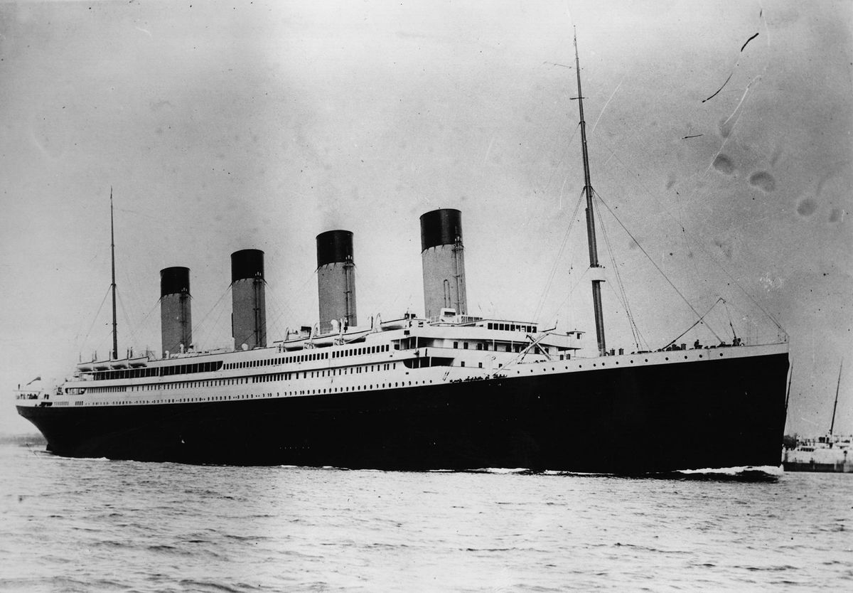 <i>Central Press/Hulton Archive/Getty Images via CNN Newsource</i><br/>The Titanic had been considered 