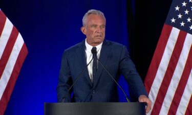 Independent presidential candidate Robert F. Kennedy Jr. speaks during a news conference in Arizona about "the present historical moment and his path forward."