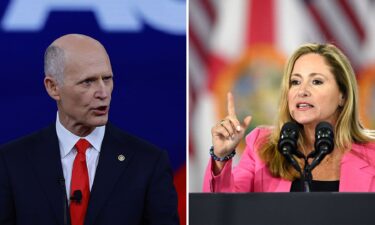 Florida Sen. Rick Scott and former Florida Rep. Debbie Mucarsel-Powell