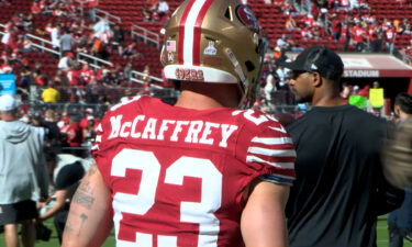 Christian McCaffrey, 49ers, Santa Clara