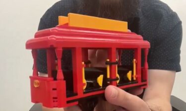 Creator Matt Smith came up with a miniature version of the iconic cherry red trolley after LEGO passed on mass-producing his nearly 2