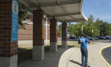 A Haitian father tried to pick his son up from Fulton Elementary School