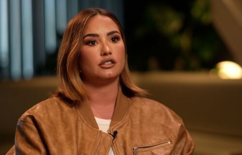 Demi Lovato speaking to CNN's Elizabeth Wagmeister on CNN's 'The Lead' on September 18.