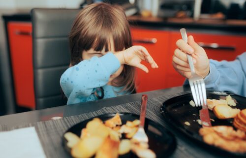 Picky eating tends to peak at age 7