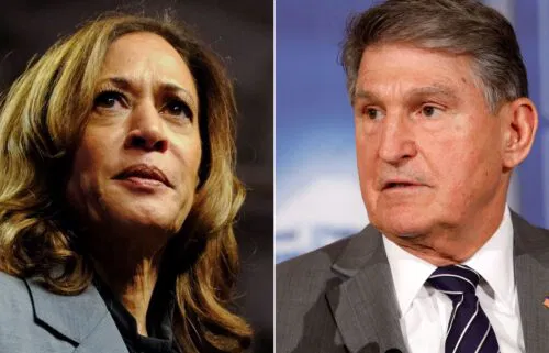 Vice President Kamala Harris’ vow to gut the Senate’s filibuster rule to pass a bill codifying abortion rights has cost her an endorsement from a leading Senate moderate: Joe Manchin.