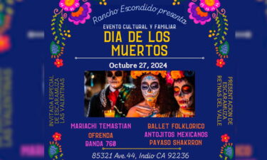 Una gran fiesta Latina se celebrará este domingo en Rancho Escondido con motivo del Día de los Muertos