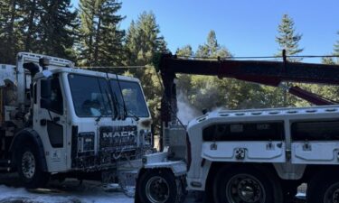 truck fire, highway 17, CHP