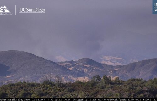 vegetation fire, Fort Hunter Liggett