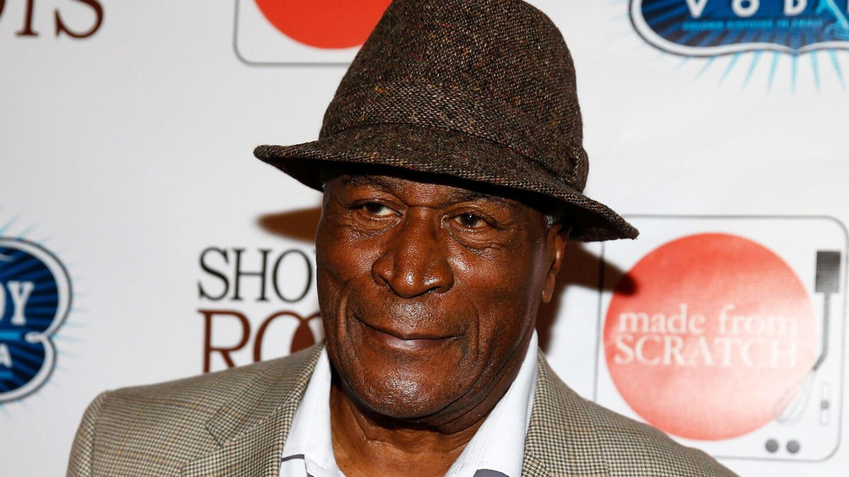 <i>Shareif Ziyadat/WireImage/Getty Images via CNN Newsource</i><br/>Actor John Amos died in August