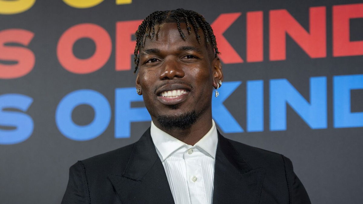 <i>Pamela Rovaris/Archivio Pamela Rovaris/Mondadori Portfolio/Getty Images via CNN Newsource</i><br/>Pogba was handed a four-year suspension from soccer after the banned substance testosterone was detected in his system. It was later reduced to 18 months by the Court of Arbitration for Sport.