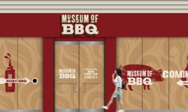 A rendering shows the space the Museum of BBQ will occupy in Kansas City