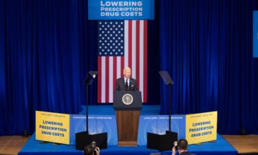 President Joe Biden delivers remarks at NHTI Concord Community College on October 22