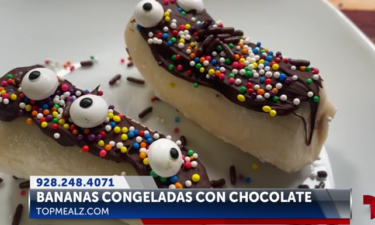 “Receta de Bananas Congeladas de Halloween” con Chef Lucy