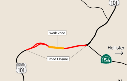 highway 101, tree removal