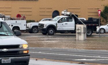 water main break, Monterey