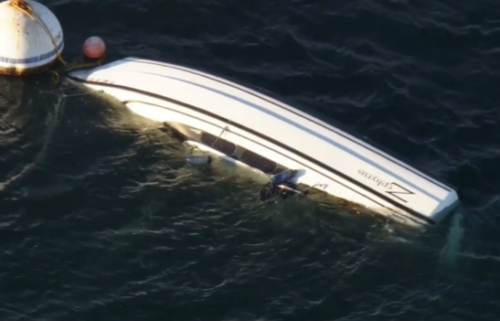 boat capsized, king harbor